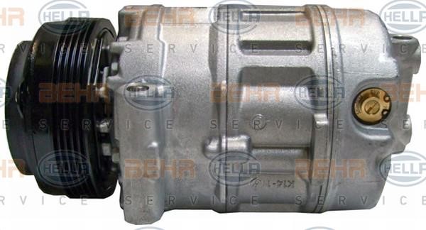 Hella 8FK 351 176-181 Compressor, air conditioning 8FK351176181: Buy near me in Poland at 2407.PL - Good price!