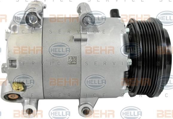 Hella 8FK 351 272-181 Compressor, air conditioning 8FK351272181: Buy near me in Poland at 2407.PL - Good price!