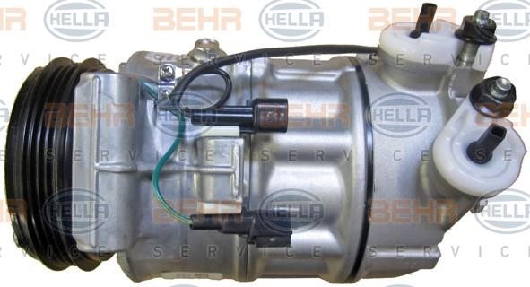 Hella 8FK 351 272-221 Compressor, air conditioning 8FK351272221: Buy near me in Poland at 2407.PL - Good price!