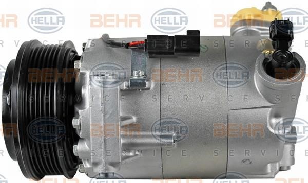 Hella 8FK 351 272-381 Compressor, air conditioning 8FK351272381: Buy near me at 2407.PL in Poland at an Affordable price!