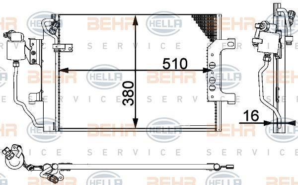 Hella 8FC 351 301-361 Moduł chłodzący 8FC351301361: Dobra cena w Polsce na 2407.PL - Kup Teraz!