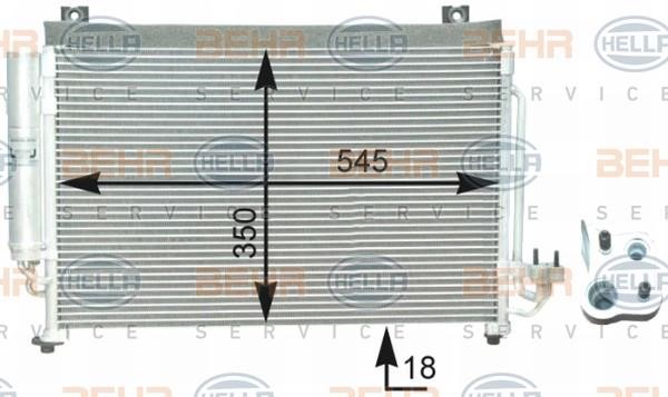 Hella 8FC 351 303-021 Moduł chłodzący 8FC351303021: Dobra cena w Polsce na 2407.PL - Kup Teraz!