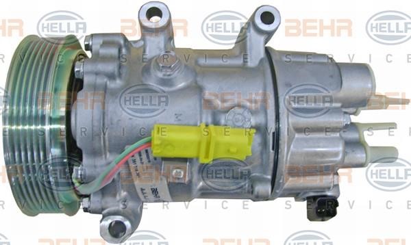 Hella 8FK 351 316-391 Compressor, air conditioning 8FK351316391: Buy near me at 2407.PL in Poland at an Affordable price!