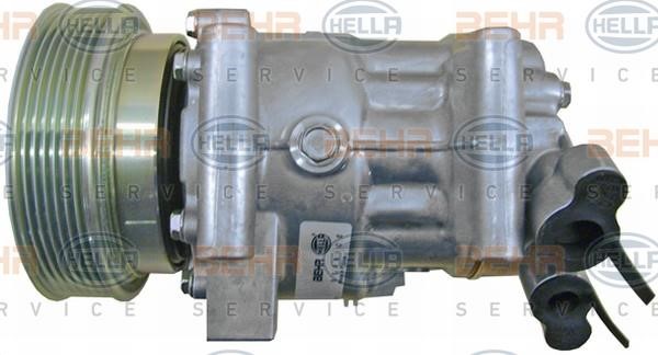 Hella 8FK 351 316-411 Compressor, air conditioning 8FK351316411: Buy near me in Poland at 2407.PL - Good price!