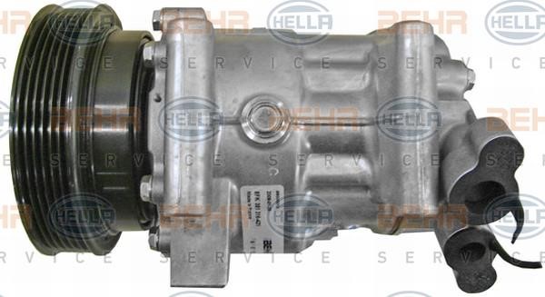 Hella 8FK 351 316-421 Compressor, air conditioning 8FK351316421: Buy near me at 2407.PL in Poland at an Affordable price!