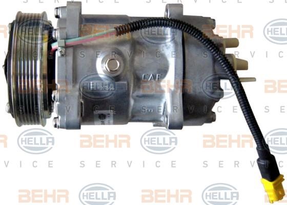 Hella 8FK 351 316-451 Compressor, air conditioning 8FK351316451: Buy near me in Poland at 2407.PL - Good price!