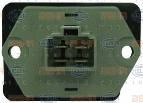 Hella 9ML 351 321-471 Резистор електродвигуна вентилятора 9ML351321471: Купити у Польщі - Добра ціна на 2407.PL!