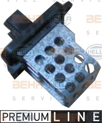 Hella 9ML 351 321-581 Fan motor resistor 9ML351321581: Buy near me in Poland at 2407.PL - Good price!