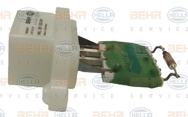 Hella 9ML 351 332-361 Резистор електродвигуна вентилятора 9ML351332361: Приваблива ціна - Купити у Польщі на 2407.PL!