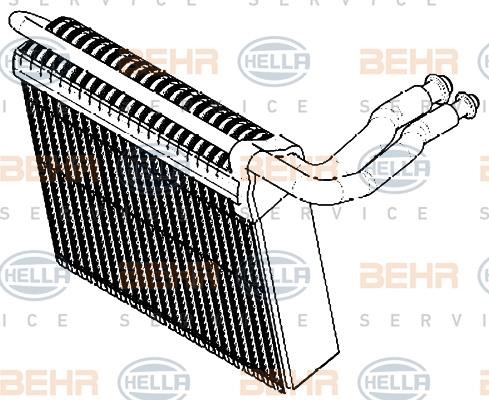 Hella 8FV 351 330-021 Air conditioner evaporator 8FV351330021: Buy near me in Poland at 2407.PL - Good price!