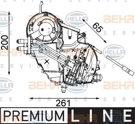 Hella 8FV 351 330-161 Klimaverdampfer 8FV351330161: Kaufen Sie zu einem guten Preis in Polen bei 2407.PL!