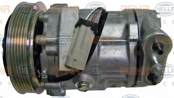 Hella 8FK 351 334-141 Compressor, air conditioning 8FK351334141: Buy near me in Poland at 2407.PL - Good price!