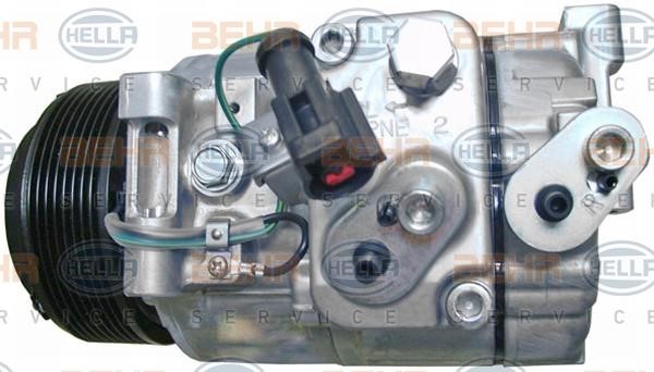 Hella 8FK 351 334-241 Compressor, air conditioning 8FK351334241: Buy near me in Poland at 2407.PL - Good price!