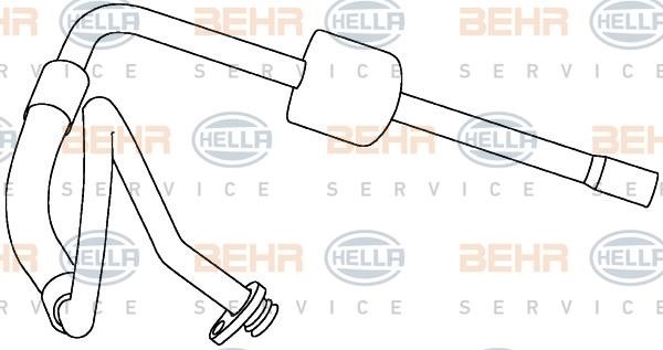 Hella 9GS 351 337-721 Трубка кондиціонера 9GS351337721: Приваблива ціна - Купити у Польщі на 2407.PL!