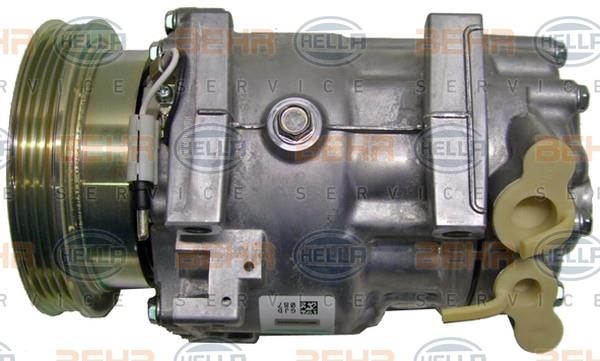 Hella 8FK 351 334-491 Compressor, air conditioning 8FK351334491: Buy near me at 2407.PL in Poland at an Affordable price!