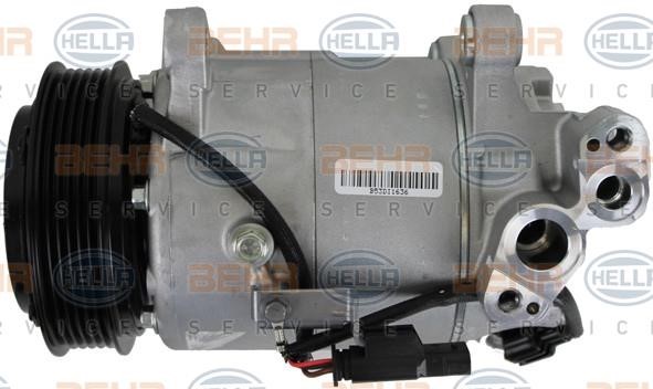 Hella 8FK 351 339-241 Compressor, air conditioning 8FK351339241: Buy near me in Poland at 2407.PL - Good price!