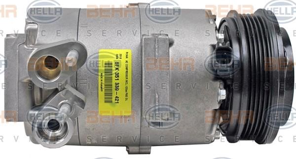Hella 8FK 351 339-421 Compressor, air conditioning 8FK351339421: Buy near me in Poland at 2407.PL - Good price!