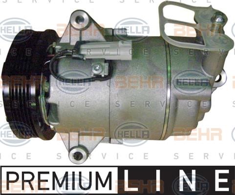 Hella 8FK 351 340-231 Compressor, air conditioning 8FK351340231: Buy near me in Poland at 2407.PL - Good price!