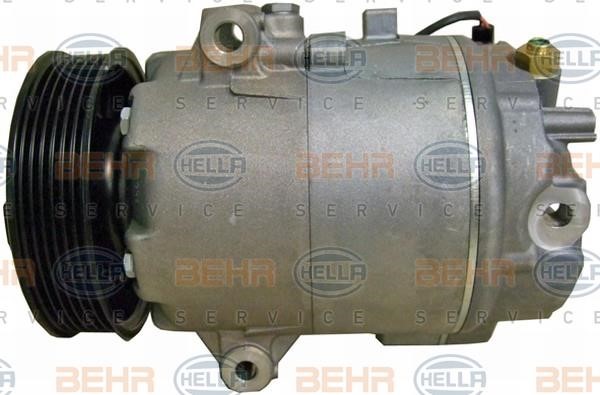 Hella 8FK 351 340-371 Compressor, air conditioning 8FK351340371: Buy near me in Poland at 2407.PL - Good price!