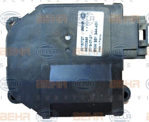 Cabin heater damper drive Hella 6NW 351 344-451