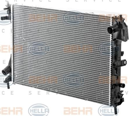 Hella 8MK 376 700-341 Радіатор охолодження двигуна 8MK376700341: Приваблива ціна - Купити у Польщі на 2407.PL!