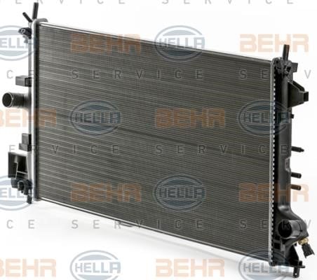 Hella 8MK 376 700-351 Radiator, engine cooling 8MK376700351: Buy near me at 2407.PL in Poland at an Affordable price!