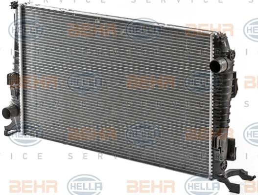 Hella 8MK 376 700-241 Радиатор охлаждения двигателя 8MK376700241: Отличная цена - Купить в Польше на 2407.PL!