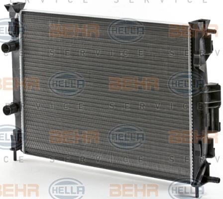 Hella 8MK 376 700-681 Радиатор охлаждения двигателя 8MK376700681: Купить в Польше - Отличная цена на 2407.PL!