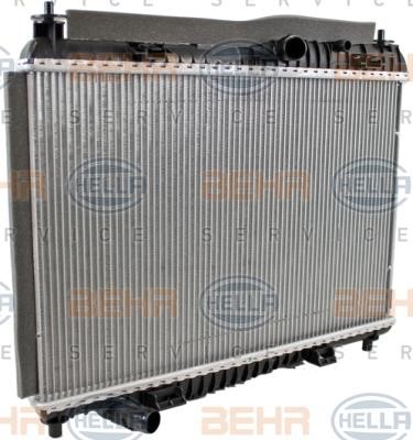 Hella Radiator, engine cooling – price 555 PLN