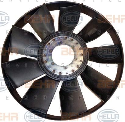 Hella 8MV 376 702-011 Fan impeller 8MV376702011: Buy near me in Poland at 2407.PL - Good price!