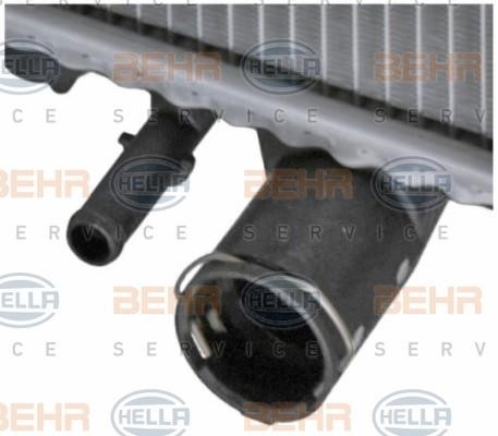 Hella 8MK 376 714-401 Radiator, engine cooling 8MK376714401: Buy near me in Poland at 2407.PL - Good price!