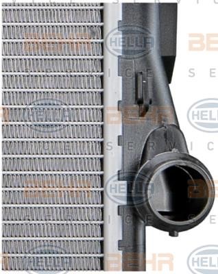 Hella 8MK 376 716-261 Радиатор охлаждения двигателя 8MK376716261: Отличная цена - Купить в Польше на 2407.PL!