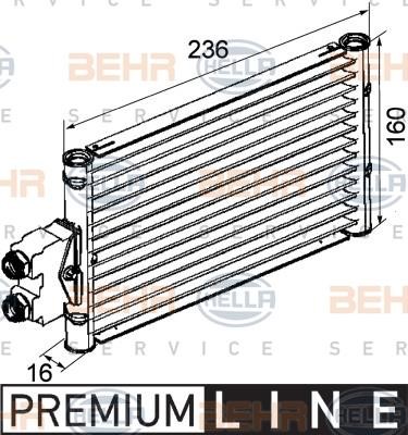 Hella 8MO 376 747-201 Ölkühler 8MO376747201: Kaufen Sie zu einem guten Preis in Polen bei 2407.PL!