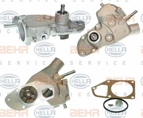 Hella 8MP 376 804-251 Water pump 8MP376804251: Buy near me in Poland at 2407.PL - Good price!