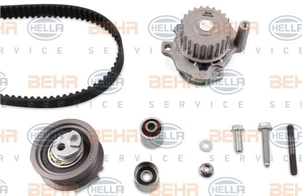 Hella 8MP 376 813-861 TIMING BELT KIT WITH WATER PUMP 8MP376813861: Buy near me in Poland at 2407.PL - Good price!