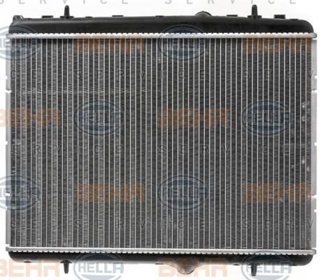Radiator, engine cooling Hella 8MK 376 900-311