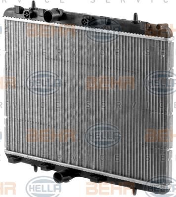 Hella 8MK 376 900-311 Radiator, engine cooling 8MK376900311: Buy near me at 2407.PL in Poland at an Affordable price!