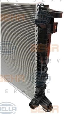 Hella 8MK 376 990-041 Радиатор охлаждения двигателя 8MK376990041: Отличная цена - Купить в Польше на 2407.PL!