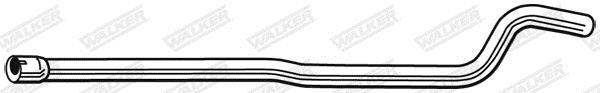 Walker 10645 Exhaust pipe 10645: Buy near me in Poland at 2407.PL - Good price!