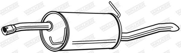 Walker 23159 End Silencer 23159: Buy near me in Poland at 2407.PL - Good price!