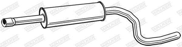Walker 23167 Central silencer 23167: Buy near me in Poland at 2407.PL - Good price!