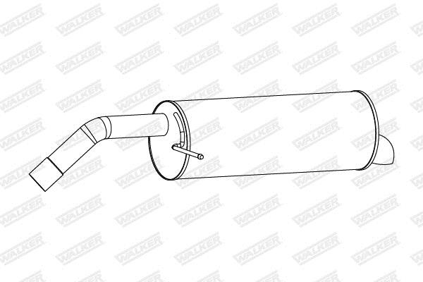 Walker 24289 End Silencer 24289: Buy near me in Poland at 2407.PL - Good price!
