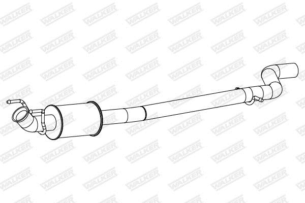 Walker 24329 Middle Silencer 24329: Buy near me in Poland at 2407.PL - Good price!