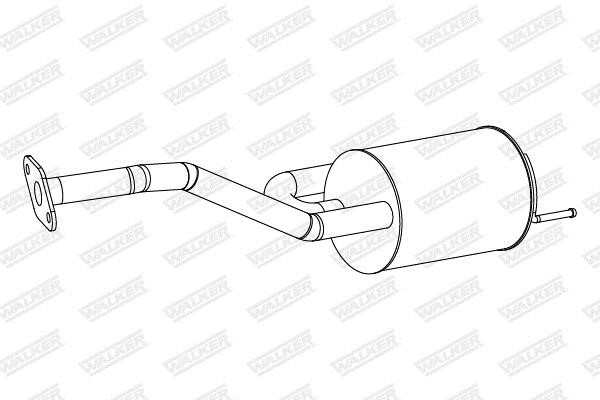 Walker 24331 End Silencer 24331: Buy near me in Poland at 2407.PL - Good price!