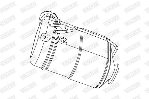 Walker 73384 Ruß-/Partikelfilter, Abgasanlage 73384: Bestellen Sie in Polen zu einem guten Preis bei 2407.PL!