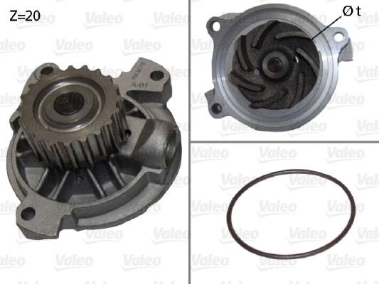 Valeo 506920 Water pump 506920: Buy near me in Poland at 2407.PL - Good price!