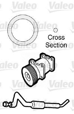 Valeo 509739 Seal, coolant tube 509739: Buy near me at 2407.PL in Poland at an Affordable price!