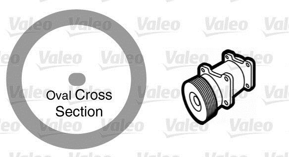 Valeo 509764 Seal, coolant tube 509764: Buy near me in Poland at 2407.PL - Good price!