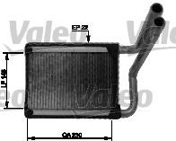 Valeo 812429 Heat exchanger, interior heating 812429: Buy near me in Poland at 2407.PL - Good price!