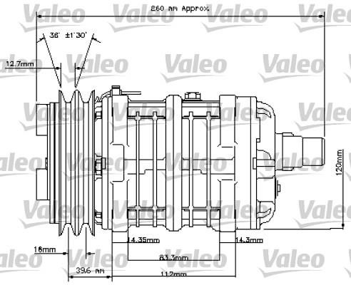 Valeo 815841 Kompressor klimaanlage 815841: Kaufen Sie zu einem guten Preis in Polen bei 2407.PL!